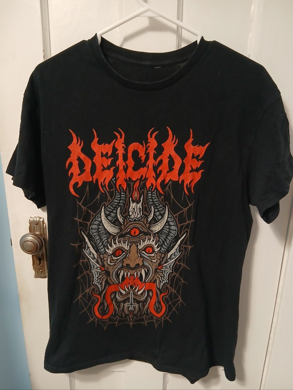 Deicide Band Shirt Merch Death Metal Music Devil